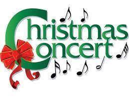 Christmas Band Concert December 16th at 6:00 PM in the HS Auditorium